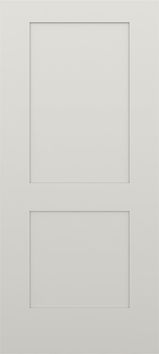 SF2PSHK 2-Panel Smooth Fiberglass Exterior Door - CODEL Doors